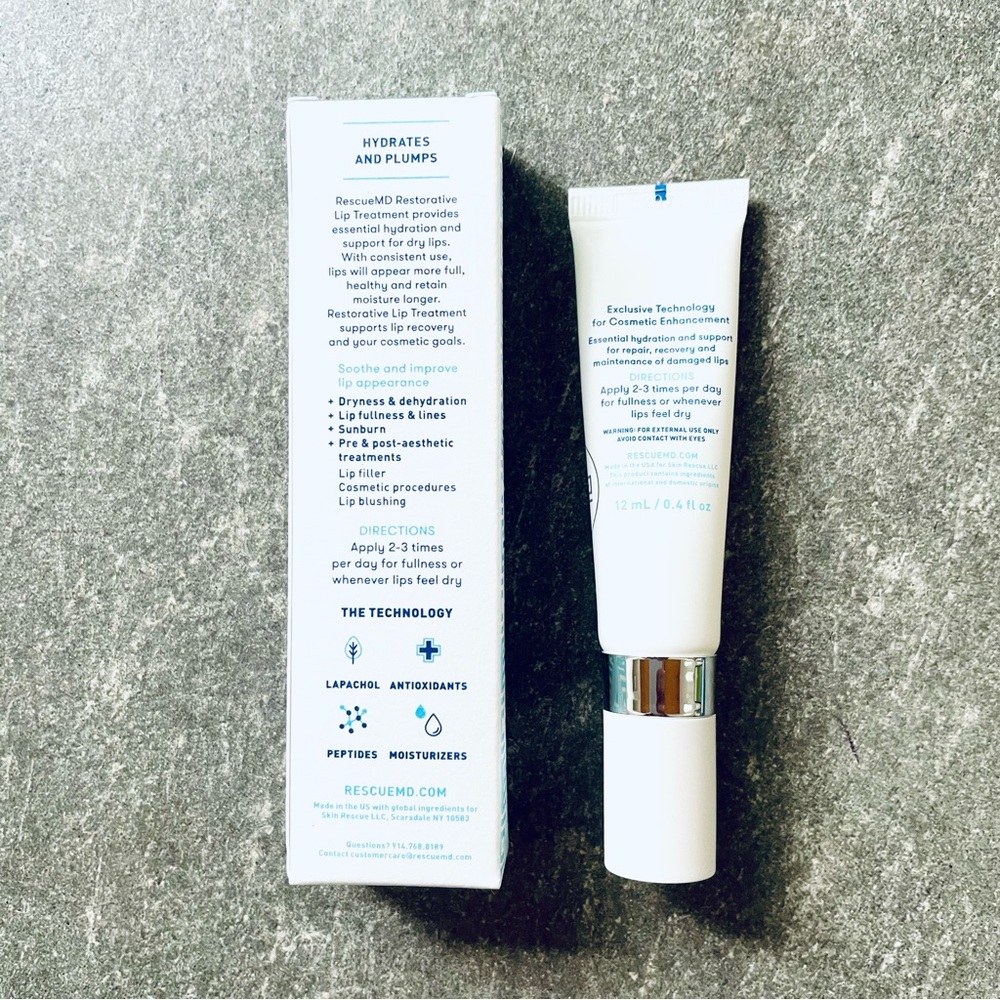 New RescueMD Restorative Lip Treatment - Picture 3 of 6
